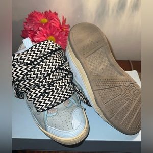 Lanvin Leather Curb Sneaker